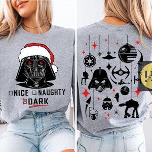 Darth Vader Santa shirt, Dsney StarWars Xmas Shirt, Galaxy Wars Xmas Sweatshirt